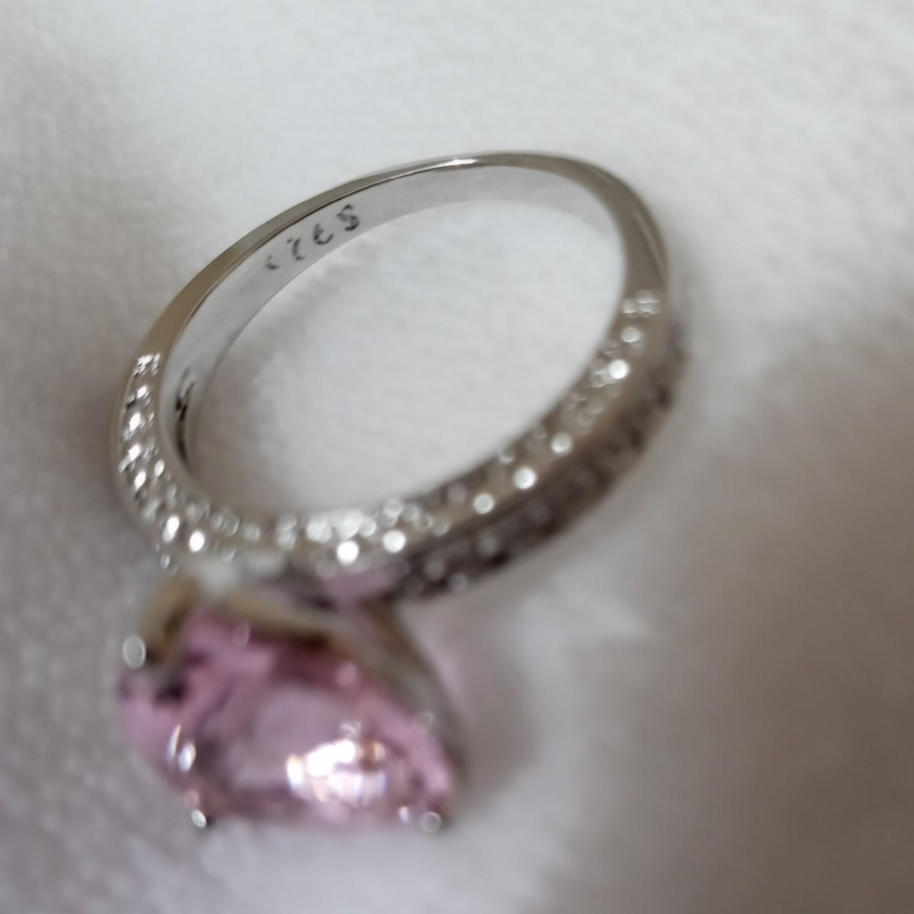 Pink Heart Ring Size 7