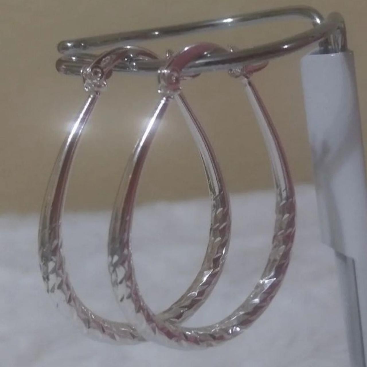 Louis Vuitton Hoops. Minimally worn. - Depop