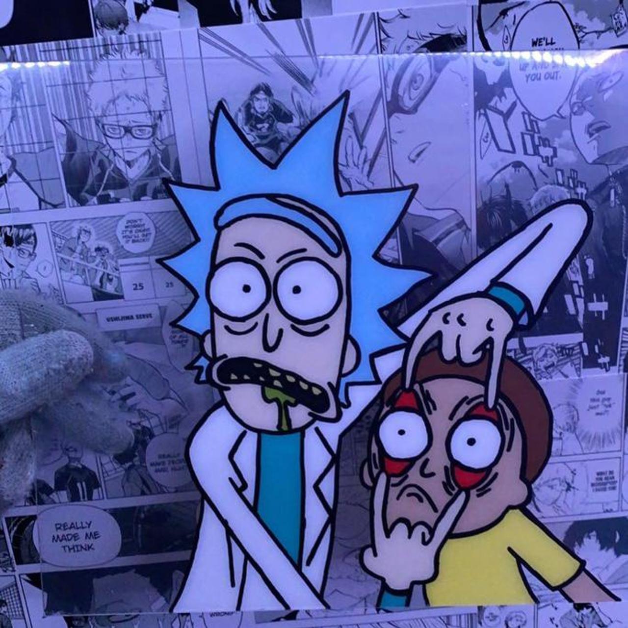 trippy rick and morty wallpaper｜TikTok Search