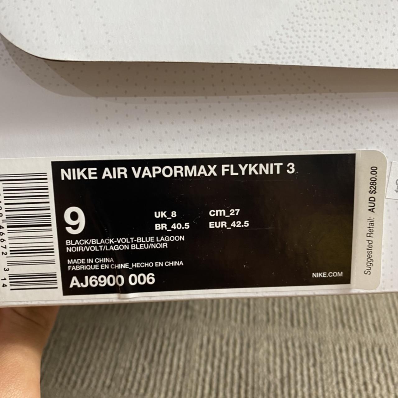 Vapormax bleu noir hot sale