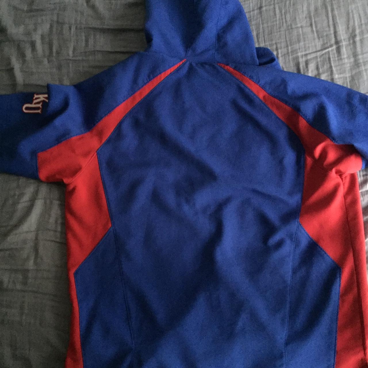 Vintage Nike Kansas Jayhawks Nike Elite Jersey  - Depop