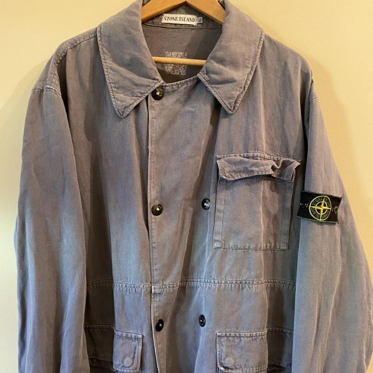 Vintage 90s Stone Island Archive Sculptor Coat Size... Depop