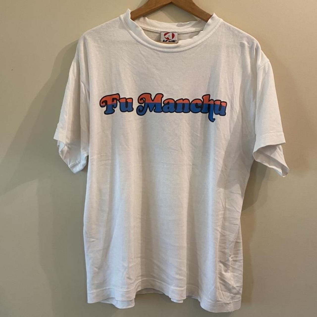 Vintage 1998 Fu Manchu Band T-shirt Size L... - Depop
