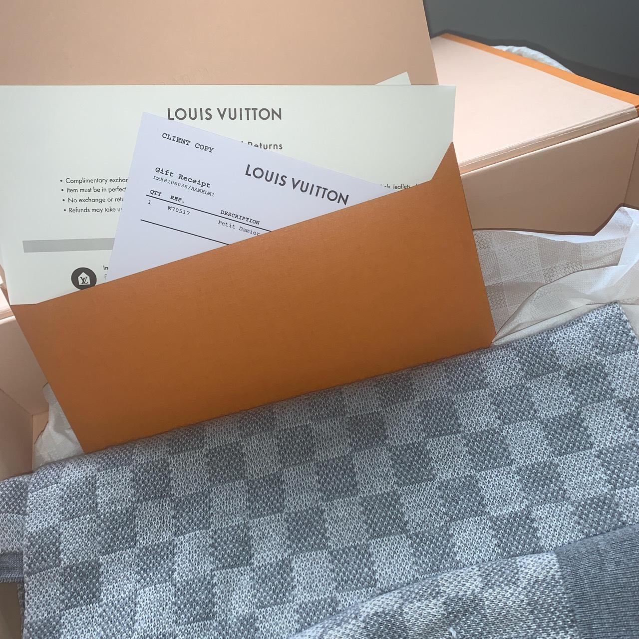 Louis Vuitton, Other, Authentic Louis Vuitton Lv Orange Envelope Paper Receipt  Gift Card Holder