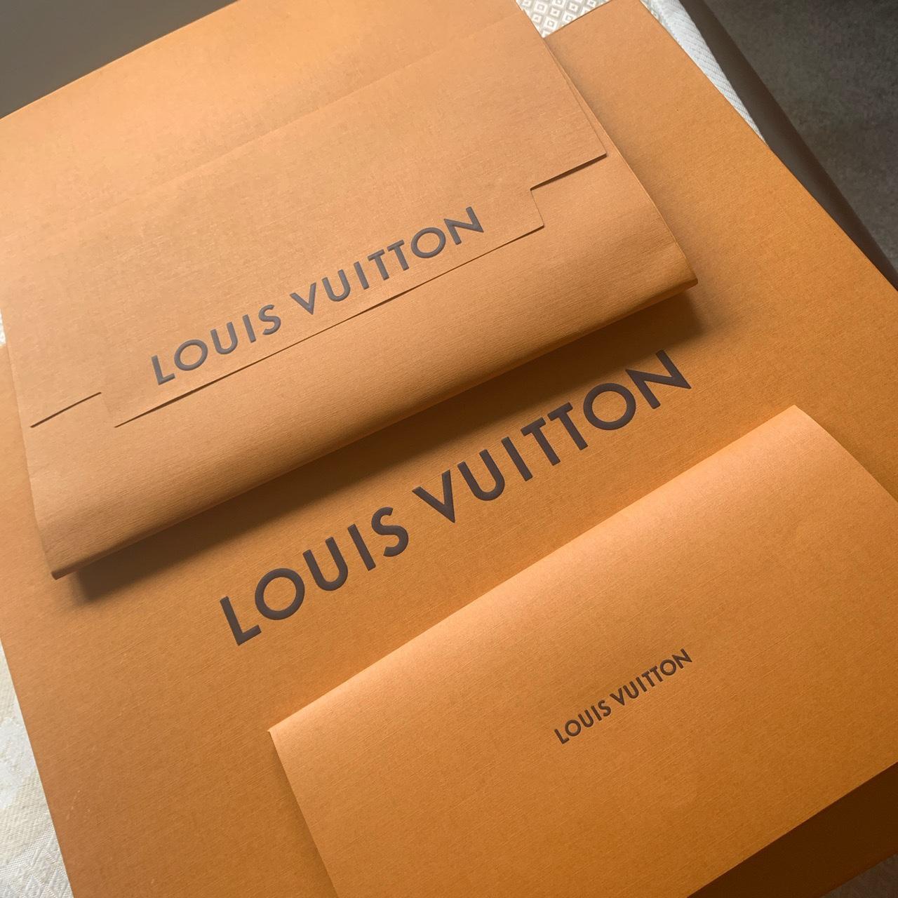 Louis Vuitton Logomania a la folie scarf - Depop
