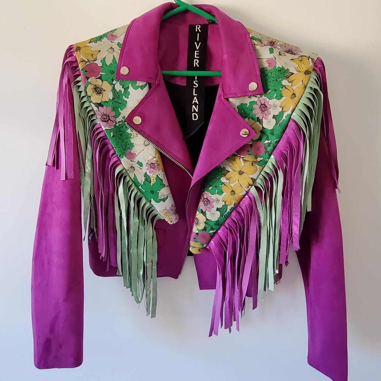 Pink and green jacket Clearance