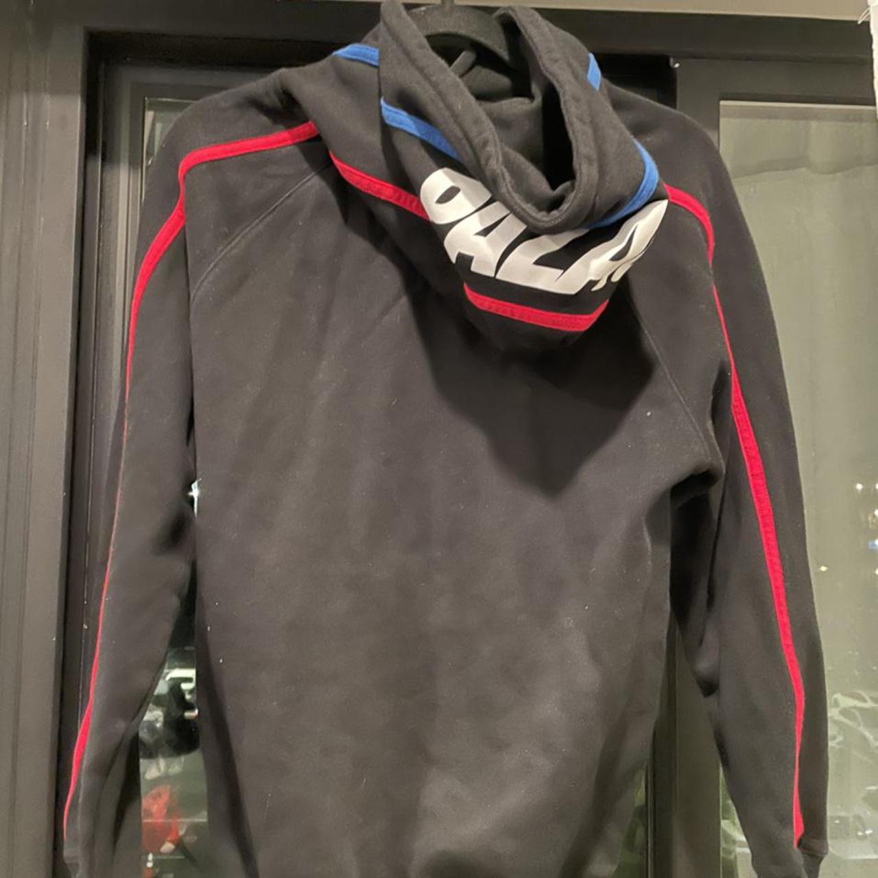 Palace s line hot sale hoodie black