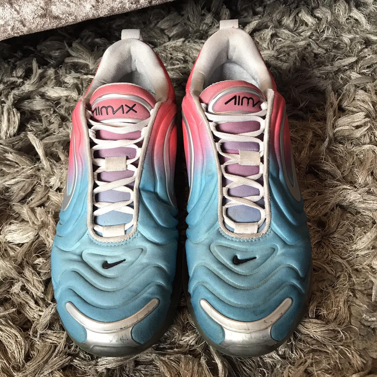 pink and white 720s nike