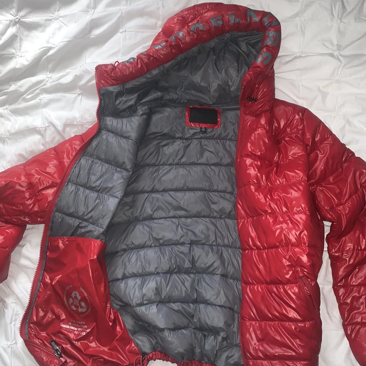 Michael kors deals parka mens red