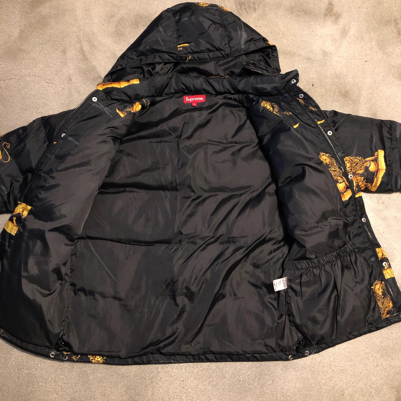 Supreme lions sales puffy jacket