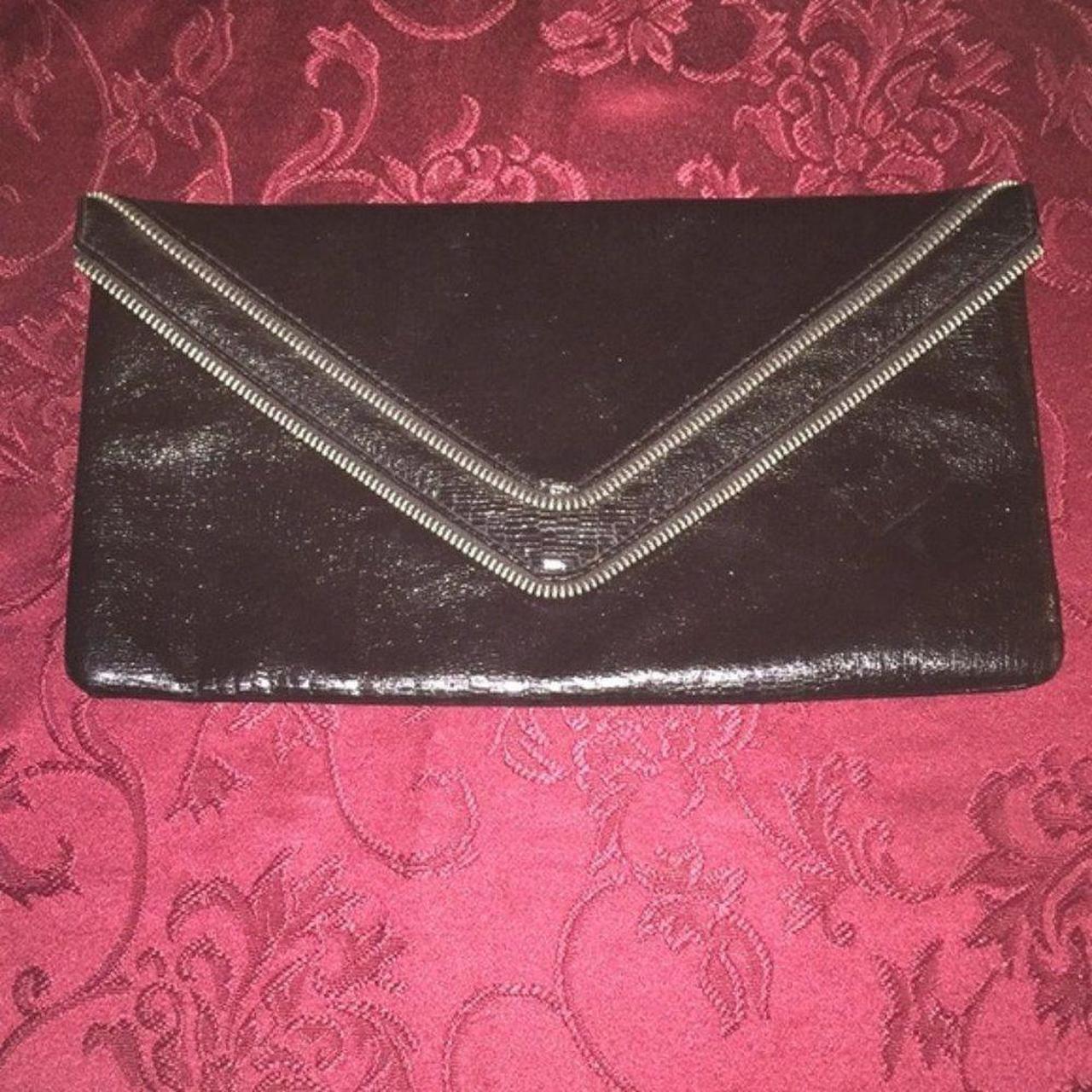 Style & Co Women's Silver and Grey Bag Depop