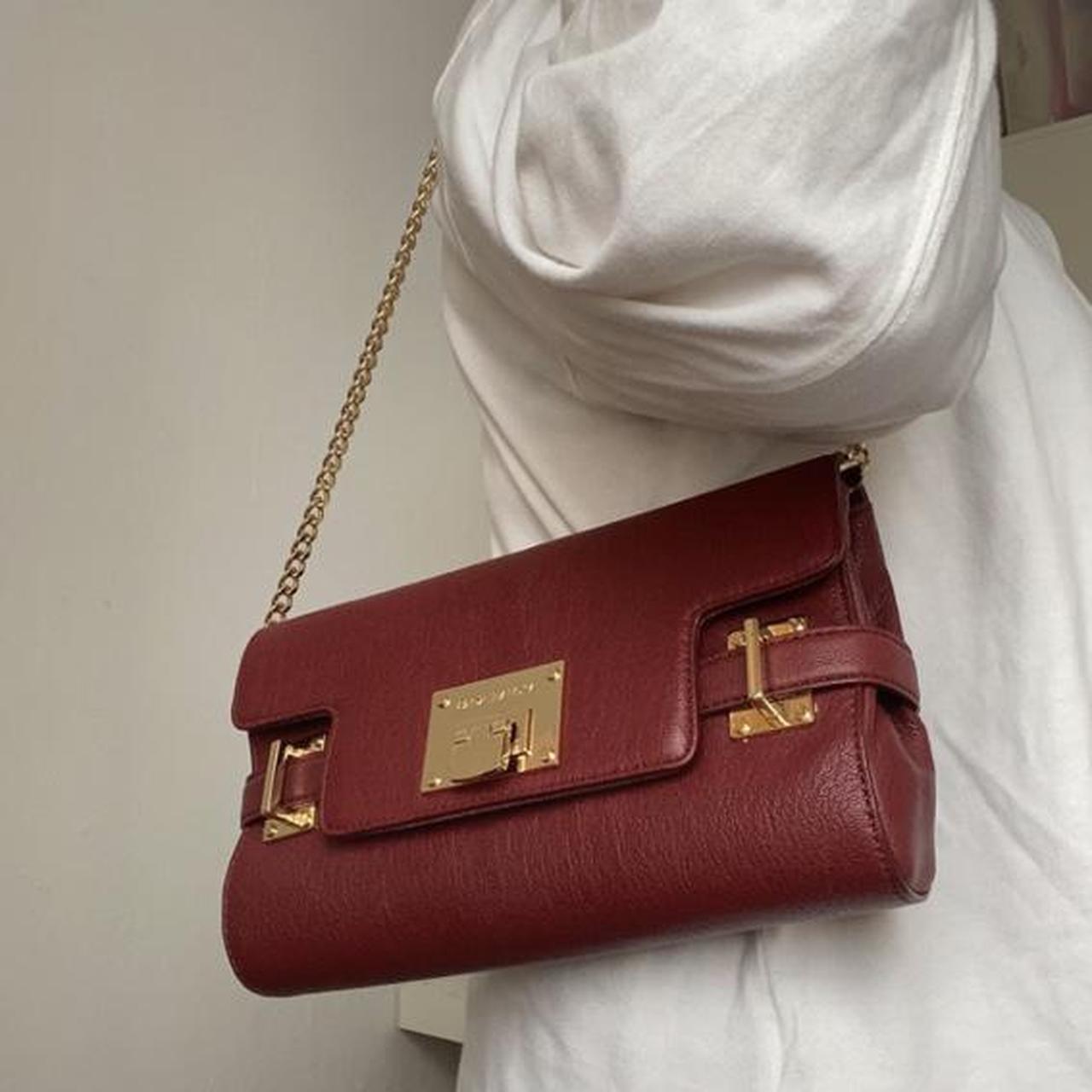 Michael kors wine handbag best sale