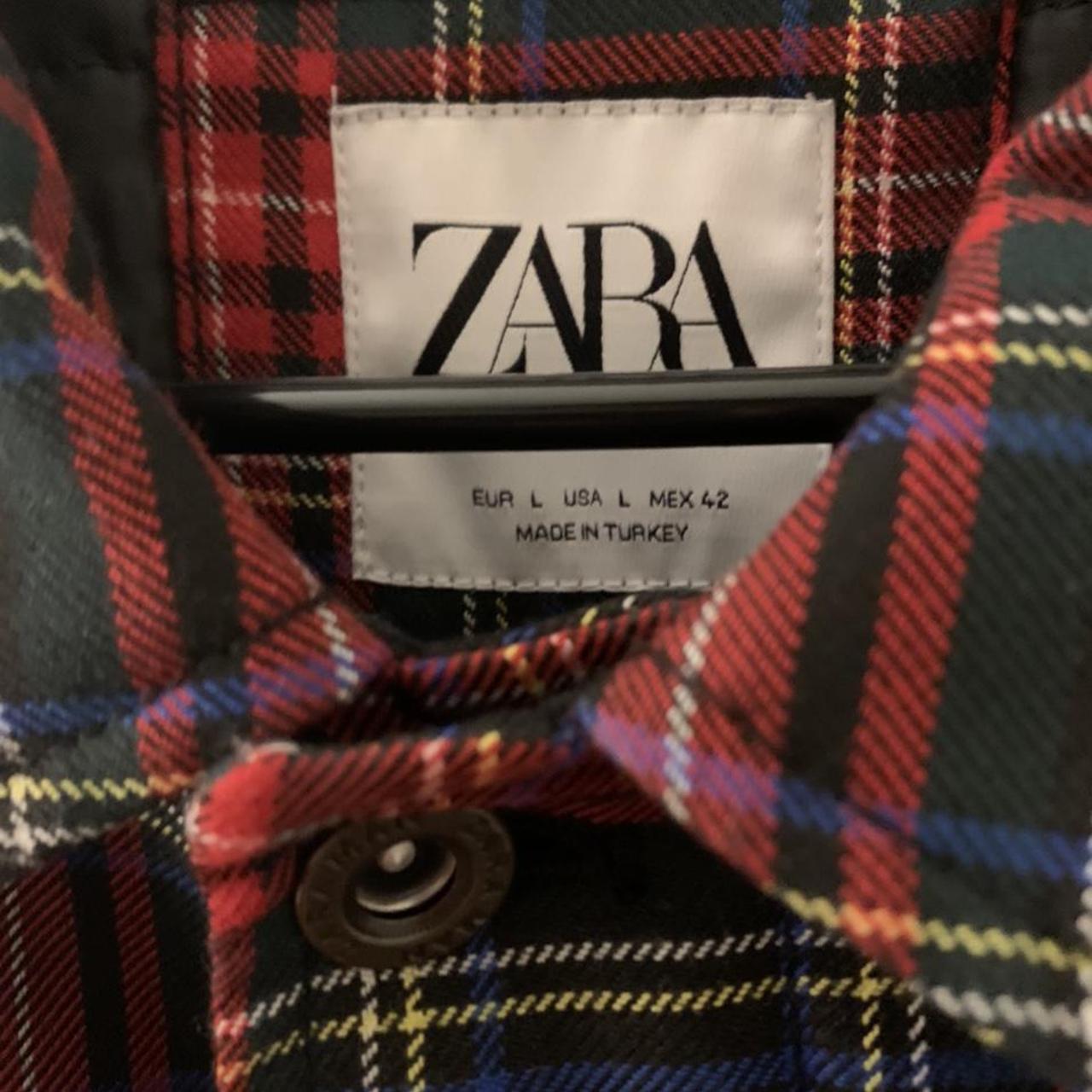 zara flannel