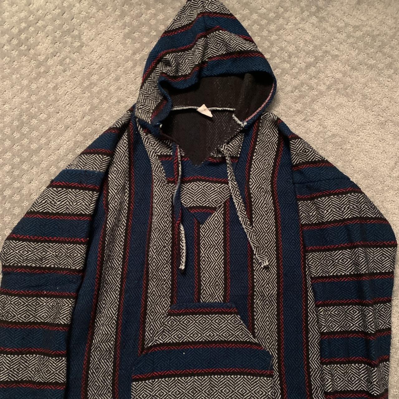 Mexican Blanket Hoodie Size XL but fits like L Depop