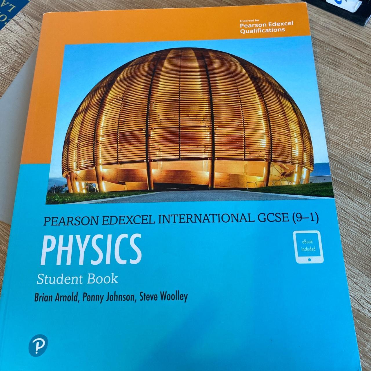 Physics Igcse Pearson Edexcel Gcse Textbook Edges A... - Depop