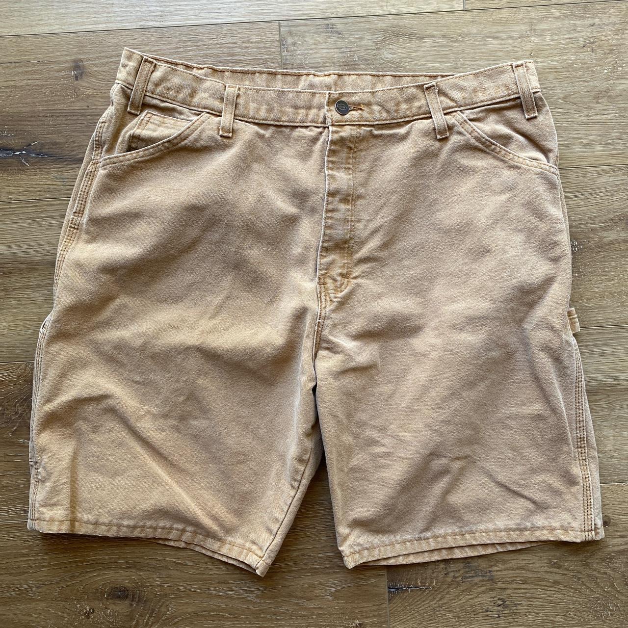 Vintage Early 00s Tan Dickies Carpenter... - Depop