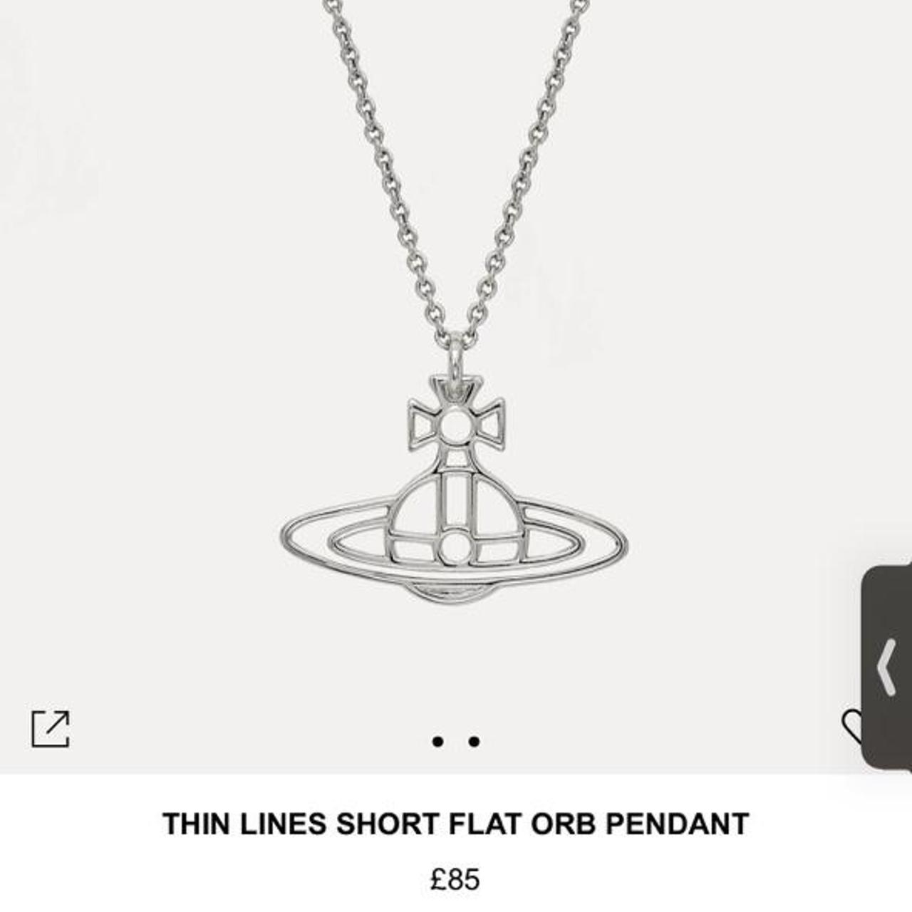 Vivienne THIN LINES FLAT ORB ネックレス 限定特典 - www