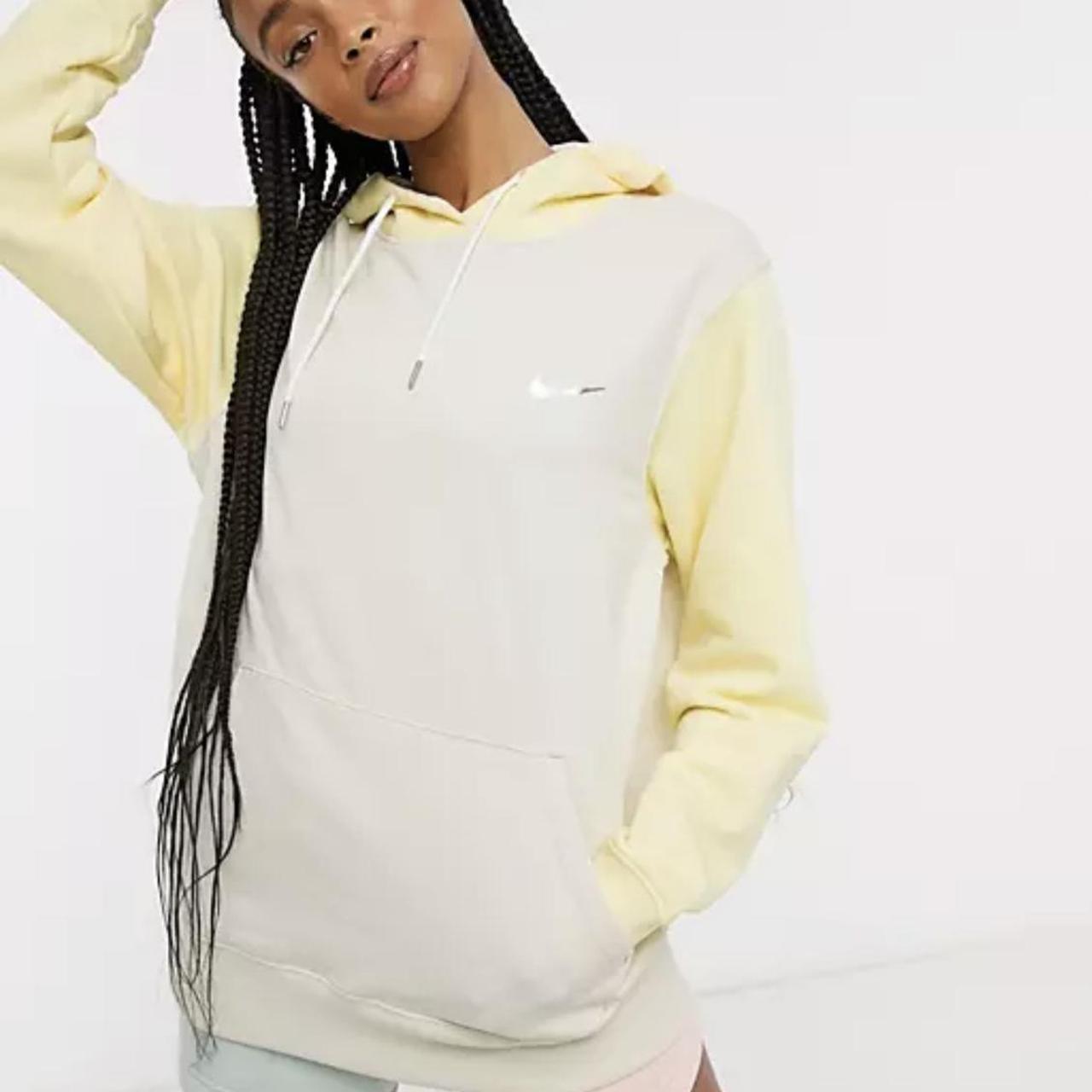 nike hoodie metallic swoosh