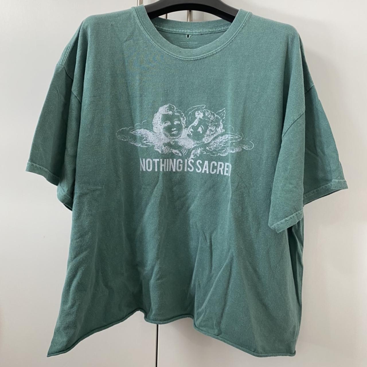 Urban Outfitters Women's T-Shirt - Green - M