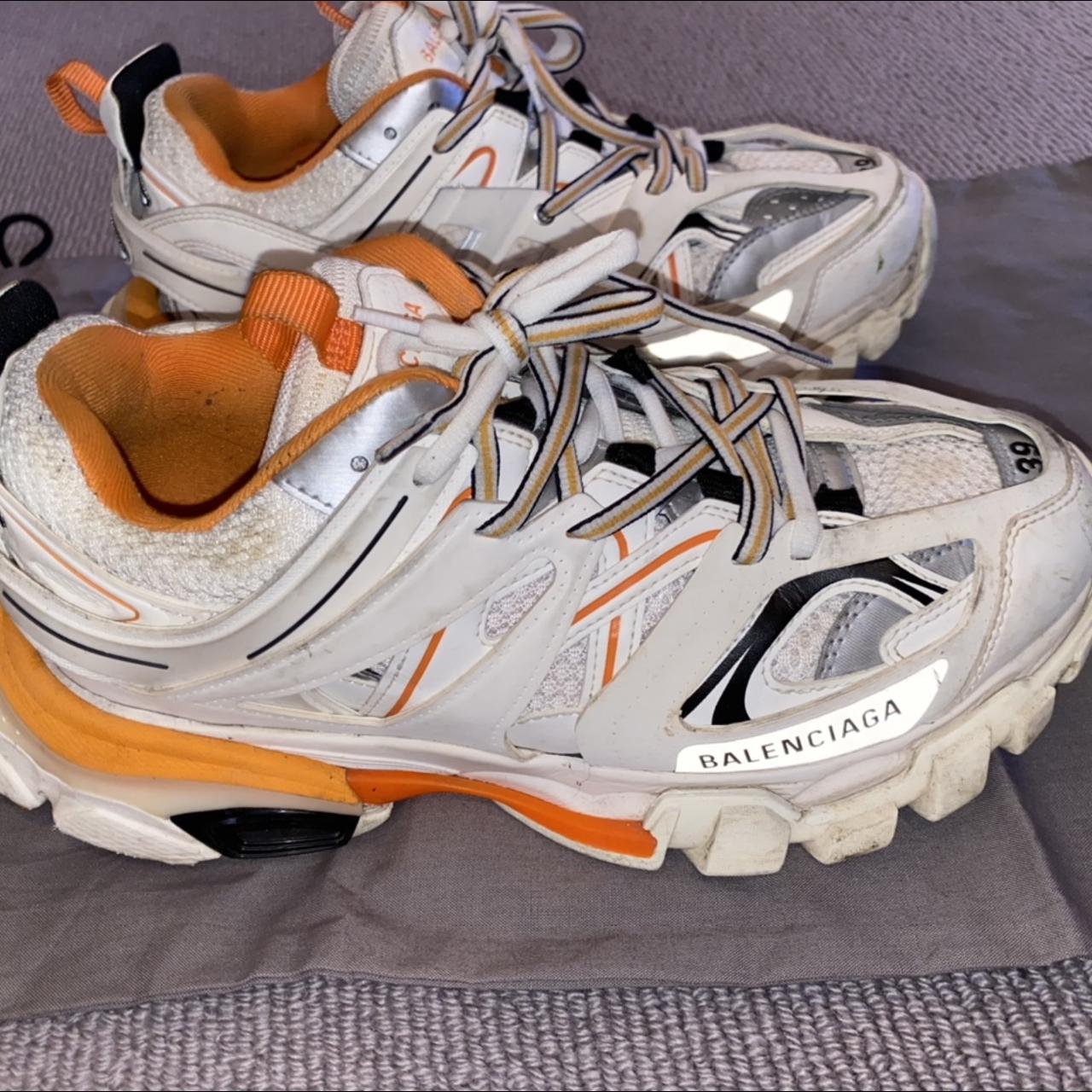 Balenciaga clearance orange white