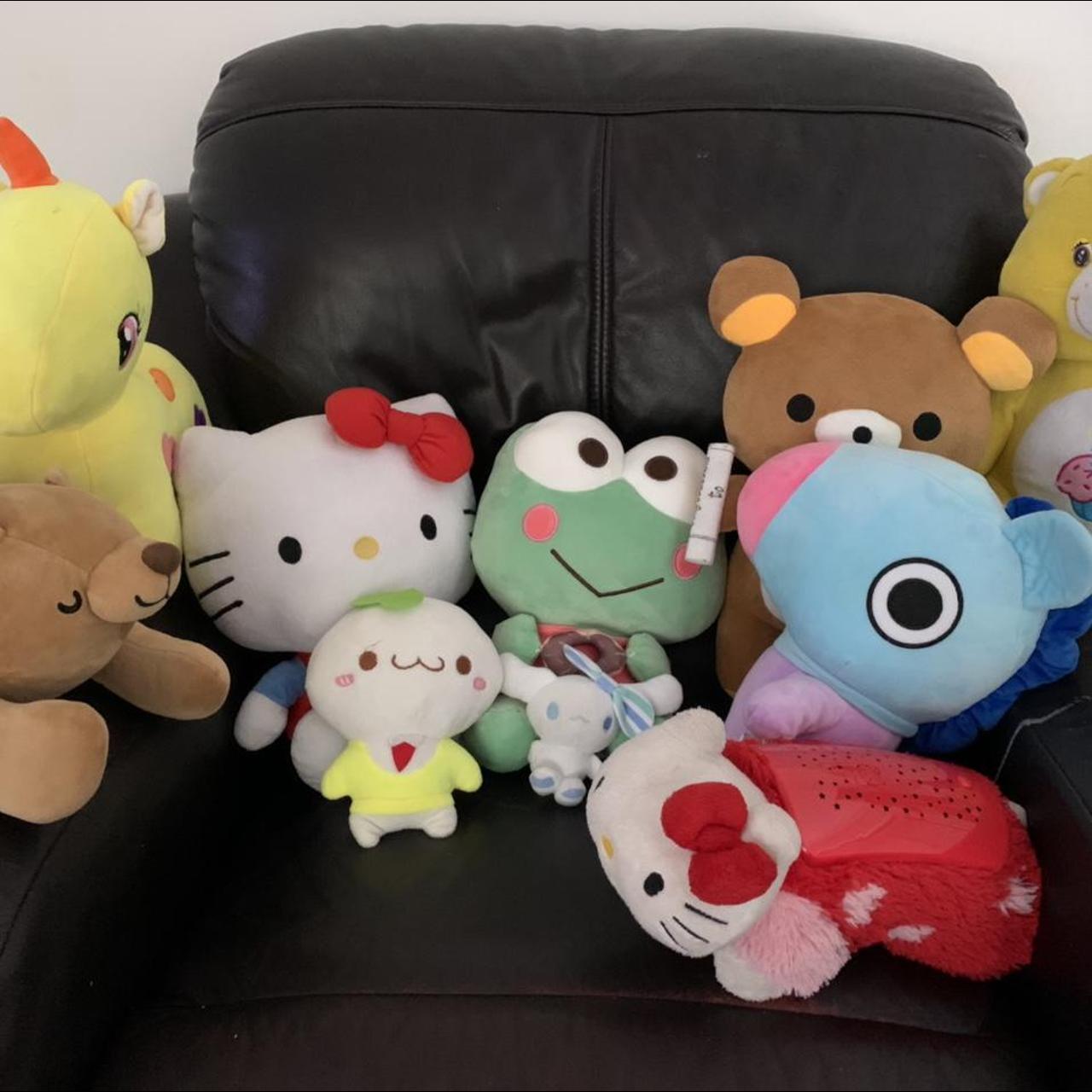 PLUSHIES FOR SALE! selling them due to moving out.... Depop