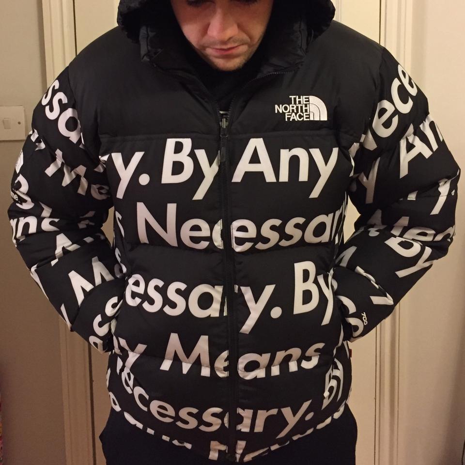 The North Face X Supreme Nuptse - By Any Means... - Depop