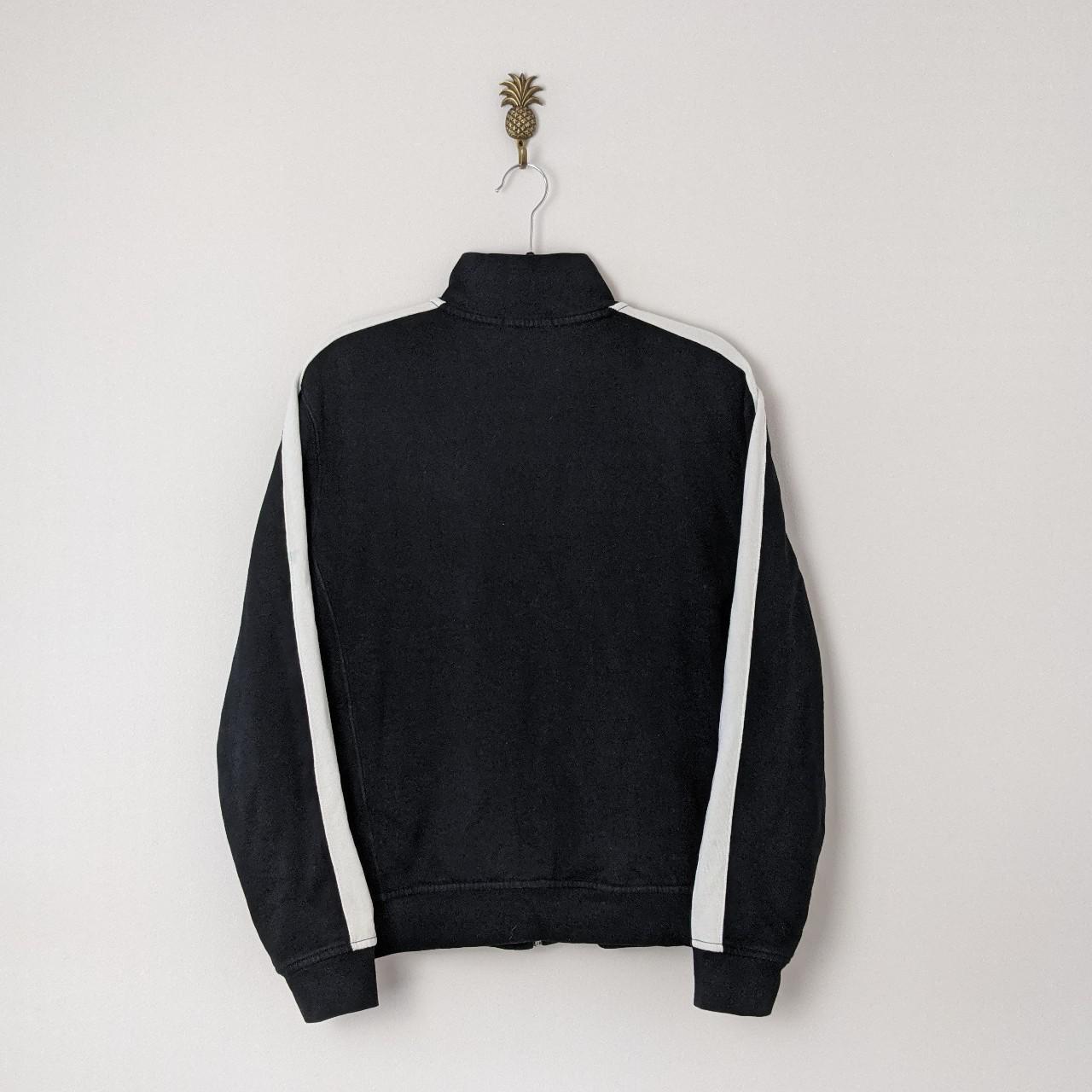 Ralph Lauren Track Jacket in Black with white... Depop