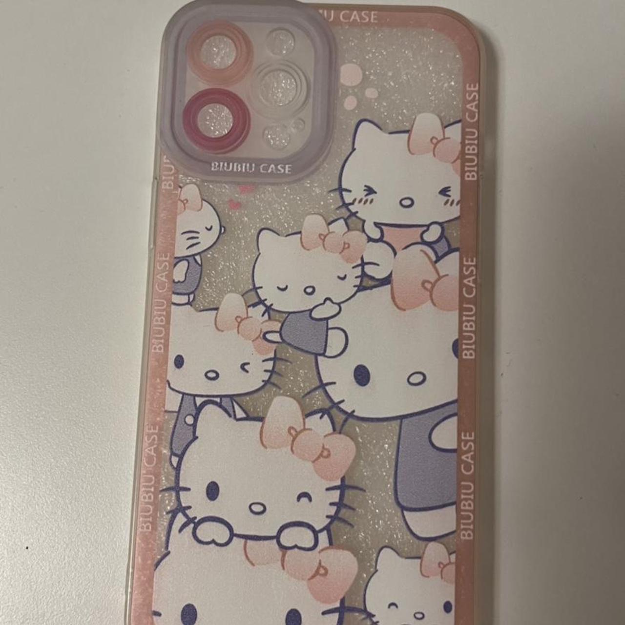Pink hello kitty case. Never got the chance to use... - Depop