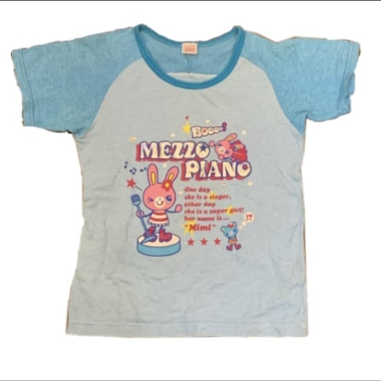 Adorable Nwot Japanese Brand Mezzo Piano Graphic Depop