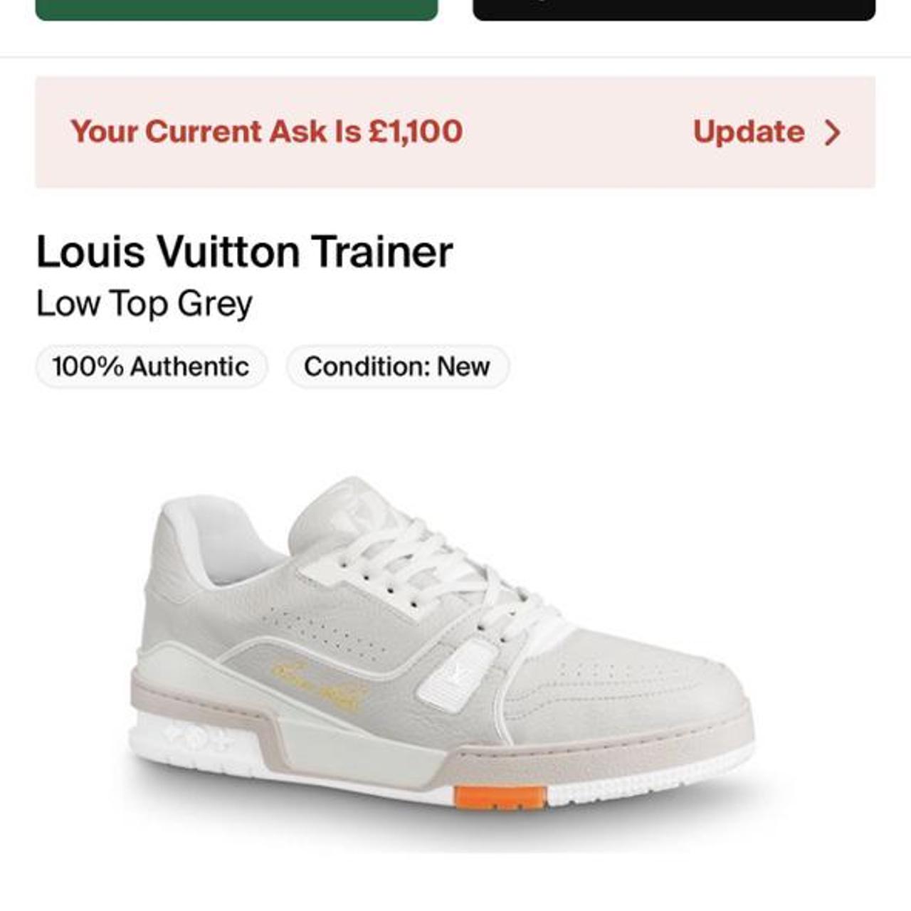 Louis Vuitton 'LV Trainer' US 12/LV 11 Green - Depop
