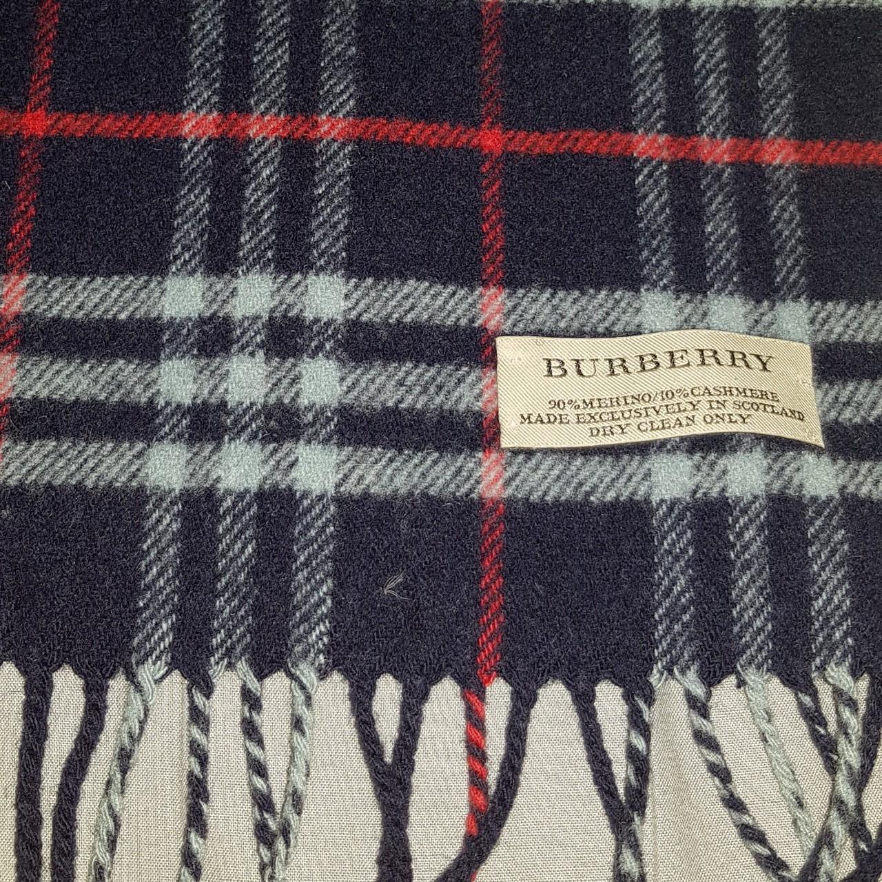 Merino Wool Sciarpa Originale Burberry Sciarpa Unisex Di Burberry