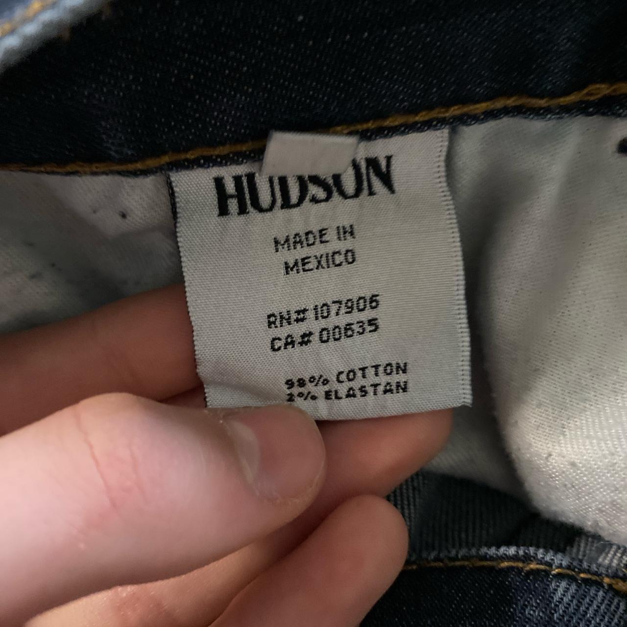 Hudson Jeans Men's Navy and Blue Trousers (2)