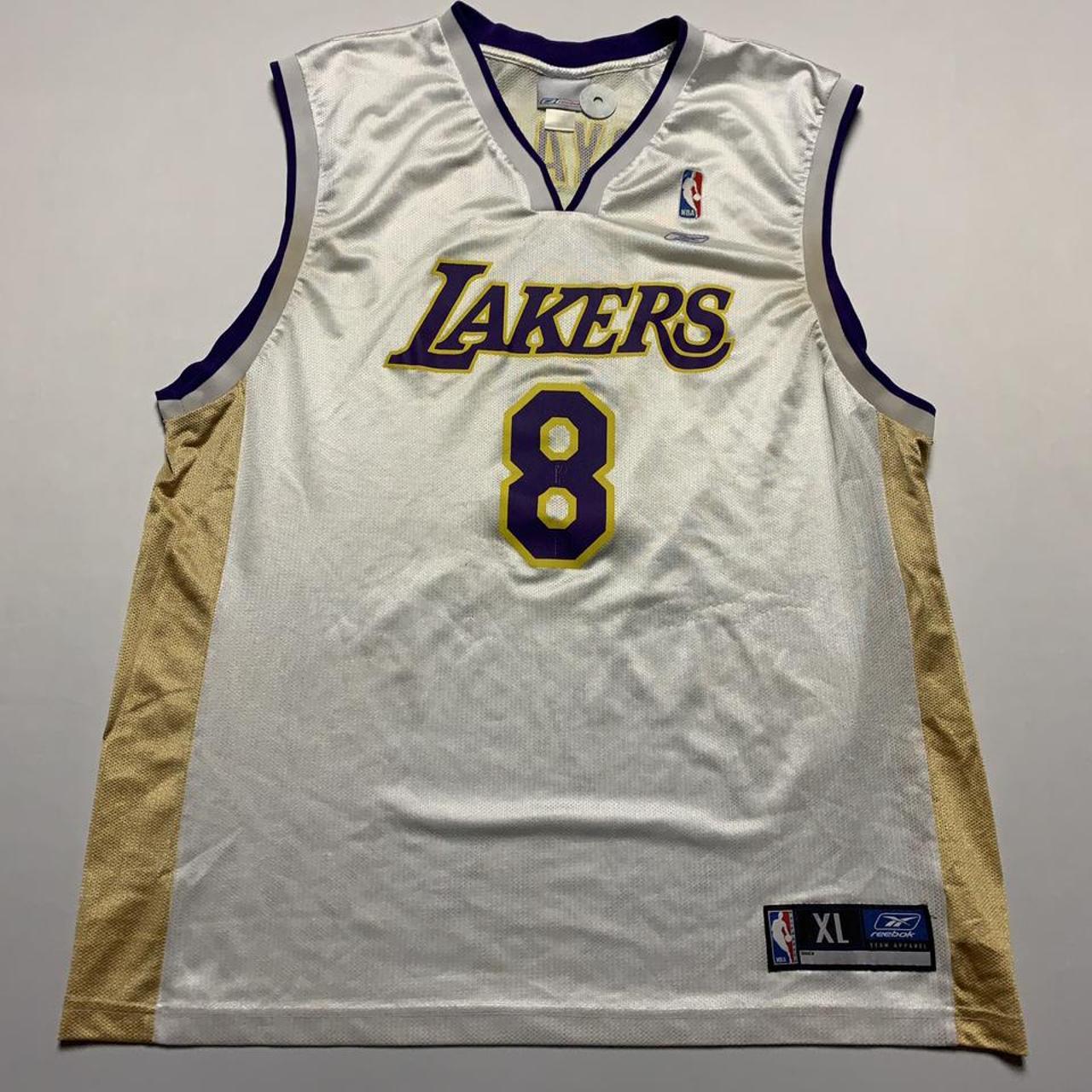 Reebok la lakers Kobe Bryant jersey Tagged size XL... - Depop