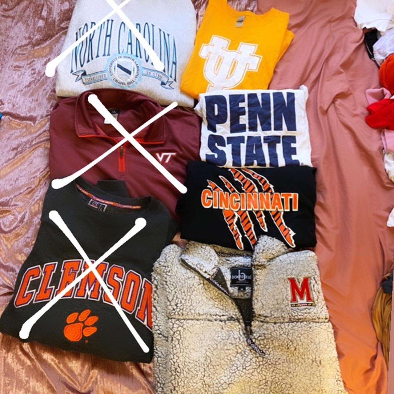 Men's college outlet sweatshirts