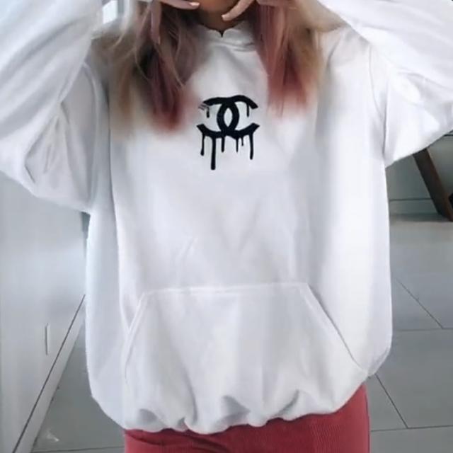 Custom discount chanel hoodie