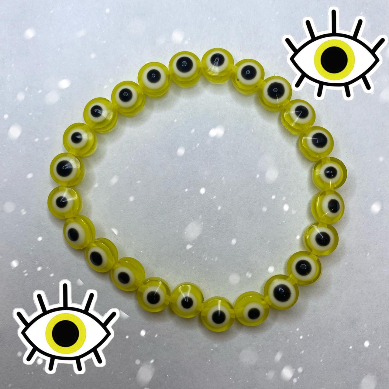 💛🧿Yellow Evil Eye Bracelet🧿💛, If you’d like a custom