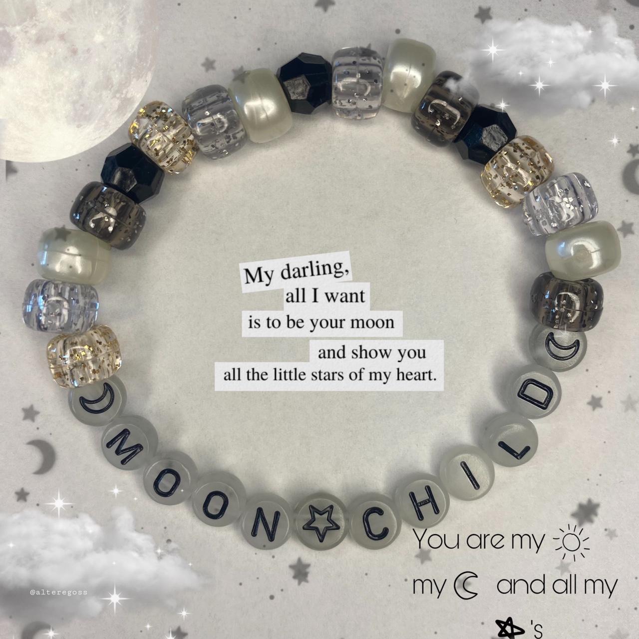 🌑⭐️MoonChild Kandi Bracelet⭐️🌑, Everything jewelry