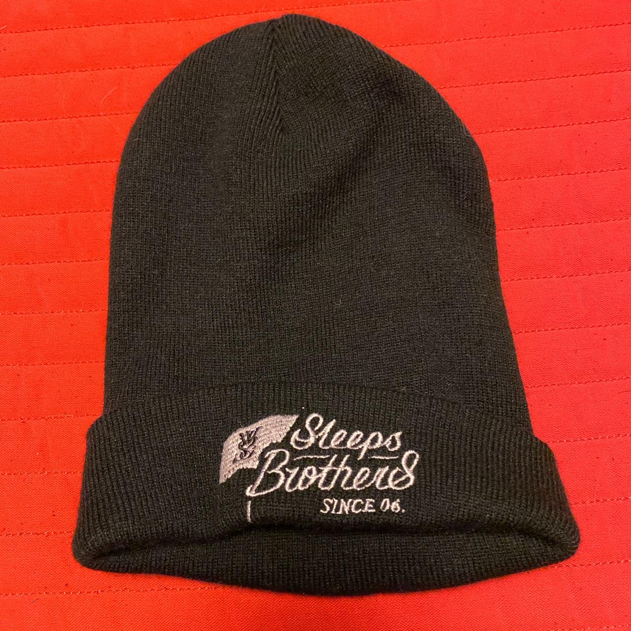 while she sleeps beanie