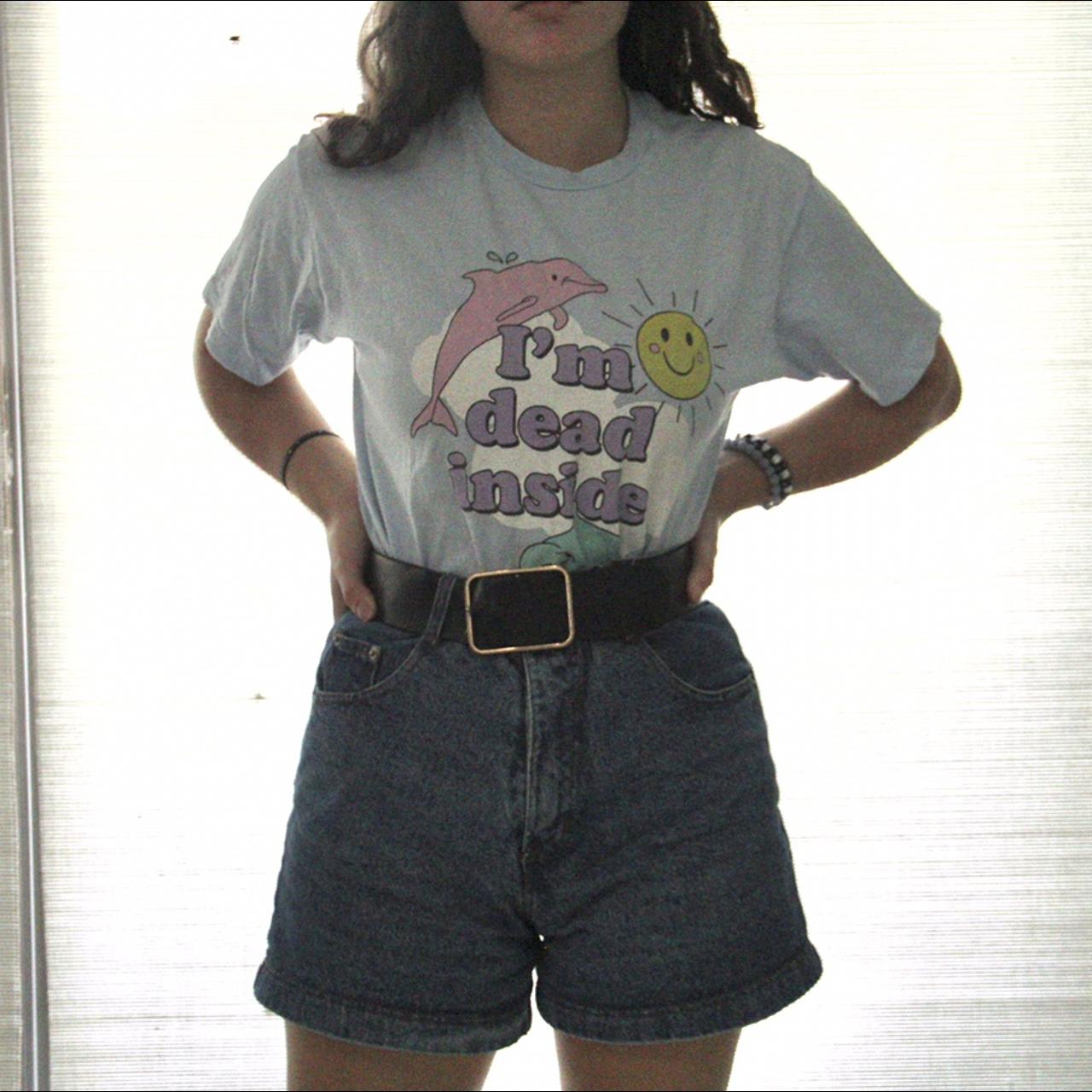 hot topic dead inside shirt