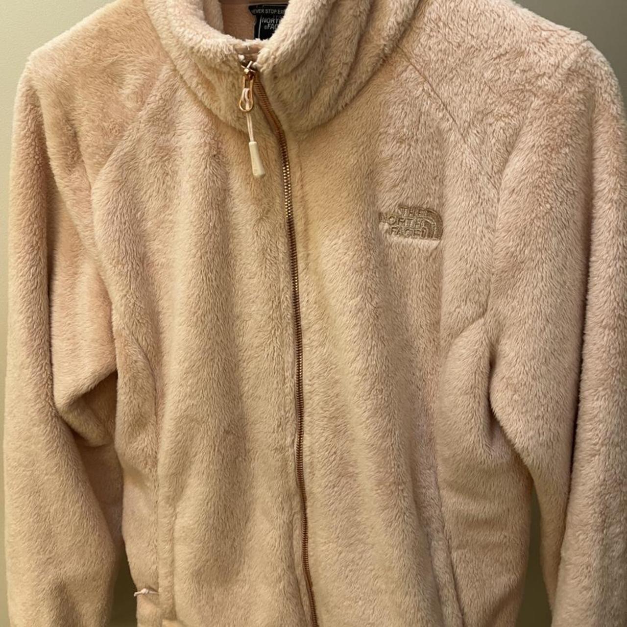 North face rose hot sale gold jacket