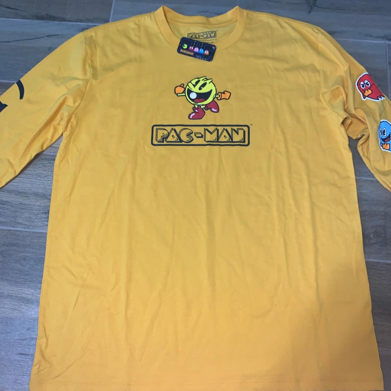 Yellow pac hot sale man shirt