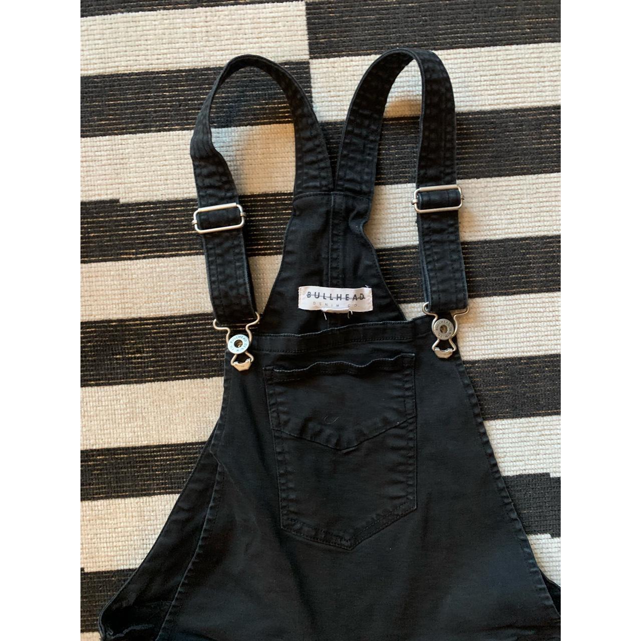 Cute black overalls that just didn’t fit right.... - Depop