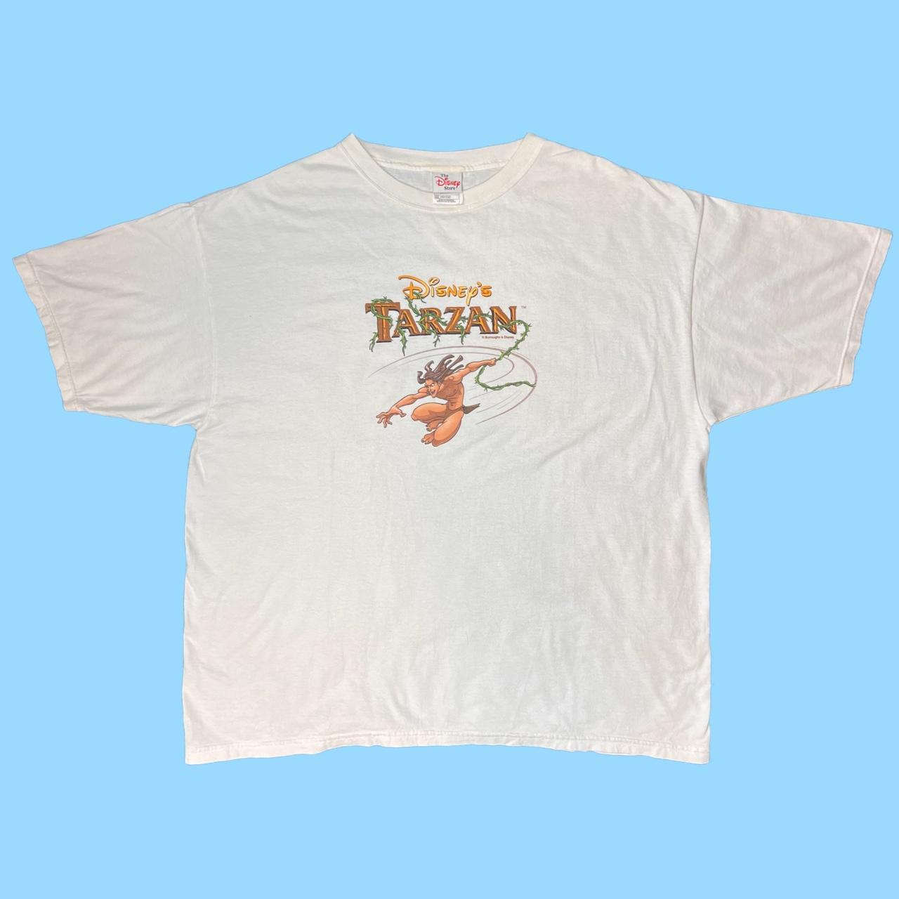 Vintage 90s Disney Tarzan Movie Promo T Shirt... - Depop