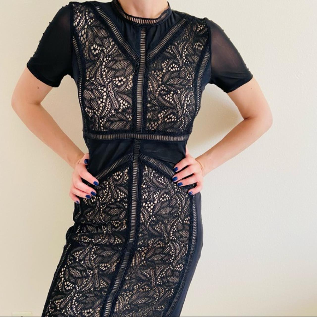 Bardot elise lace cocktail hot sale dress