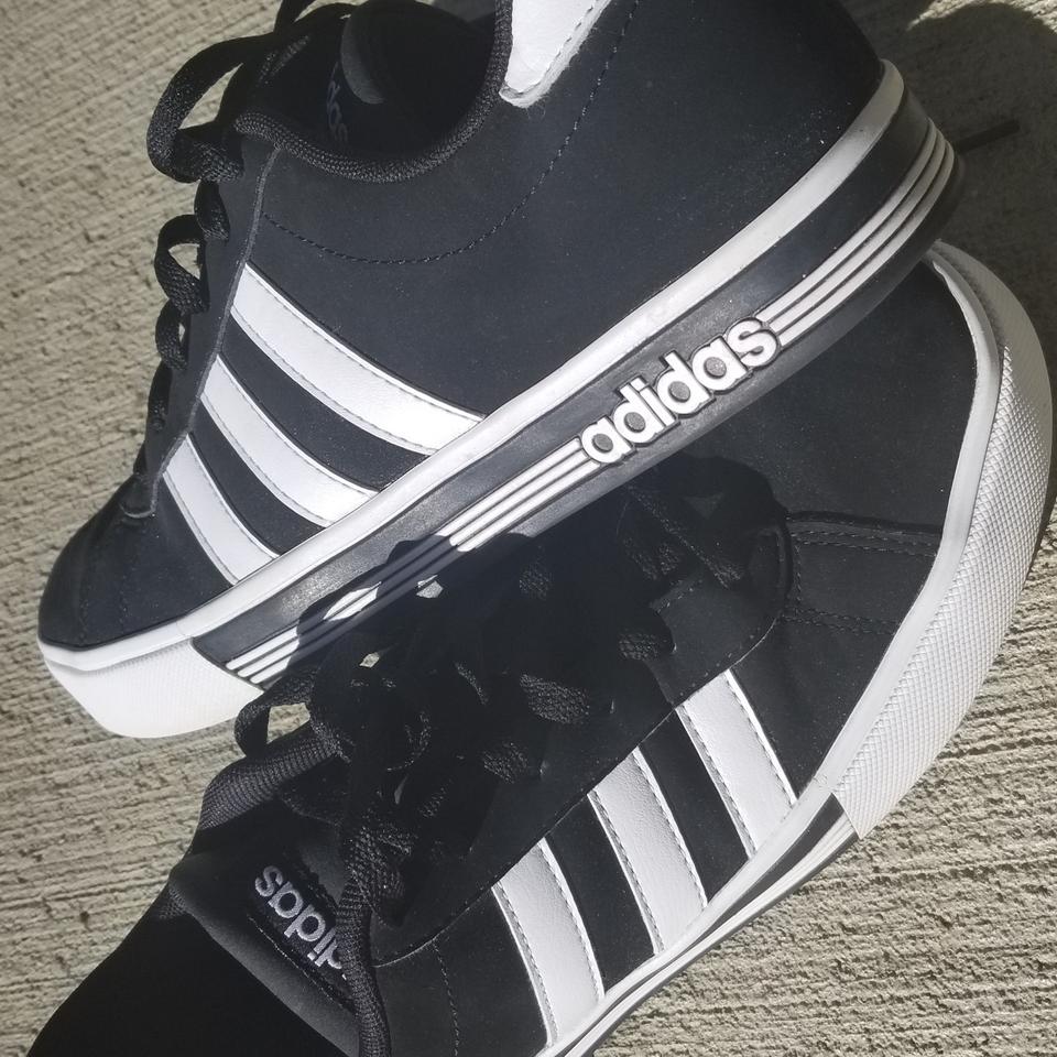 Adidas Neo Suede sneakers. Like new condition. Black Depop