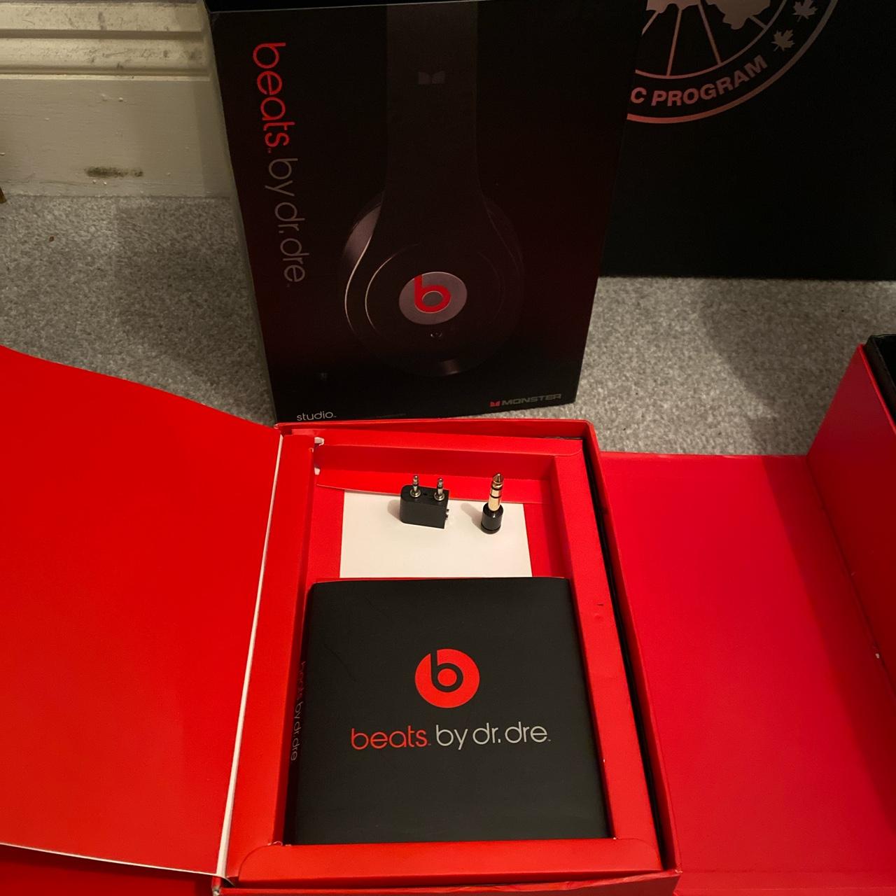 Beats by Dre Men's Black and Red Accessory | Depop