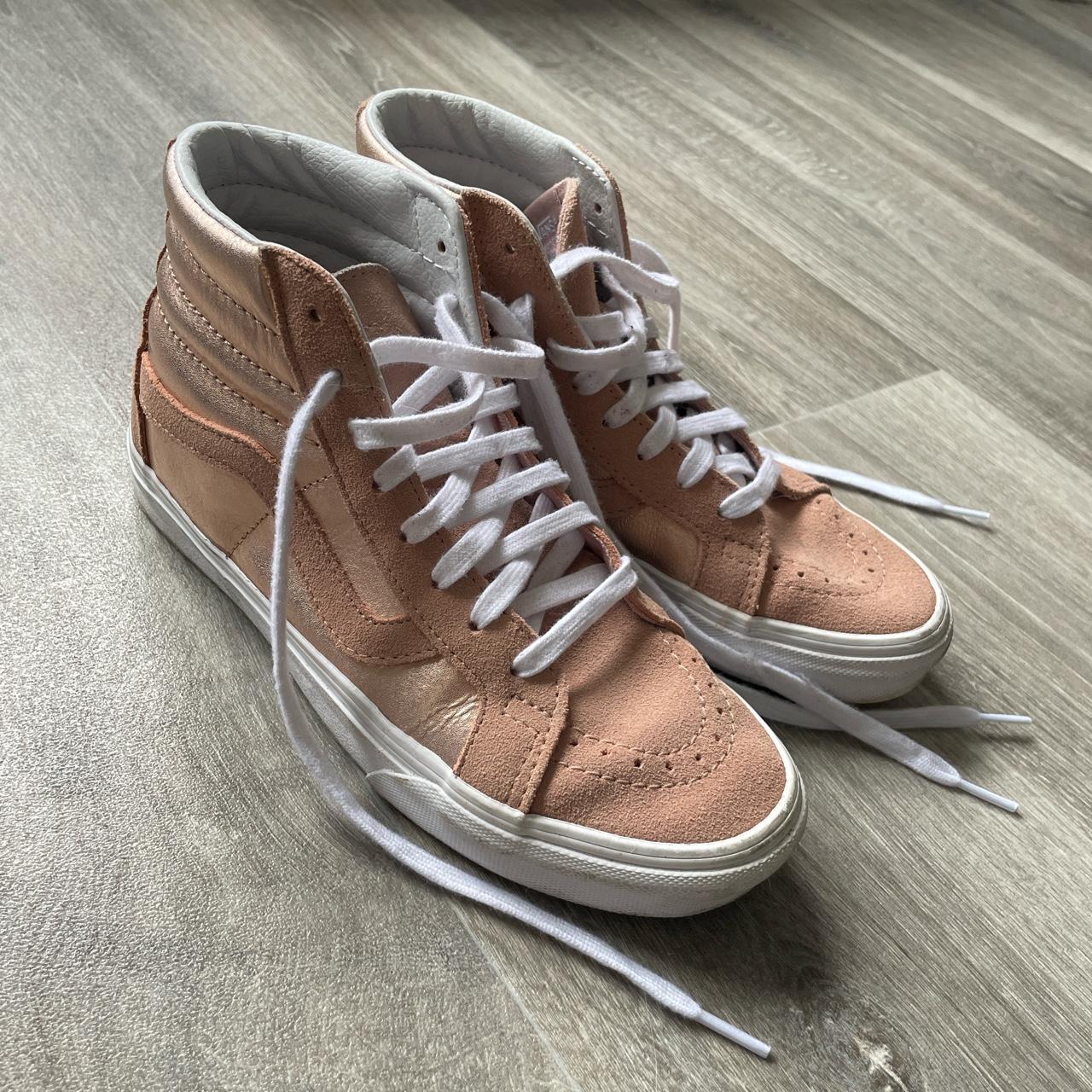 Pink and rose gold cheap vans