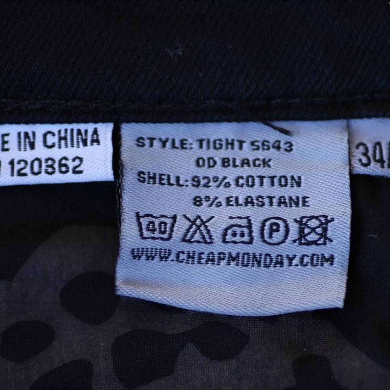 Cheap Monday Men's Black Trousers (4)