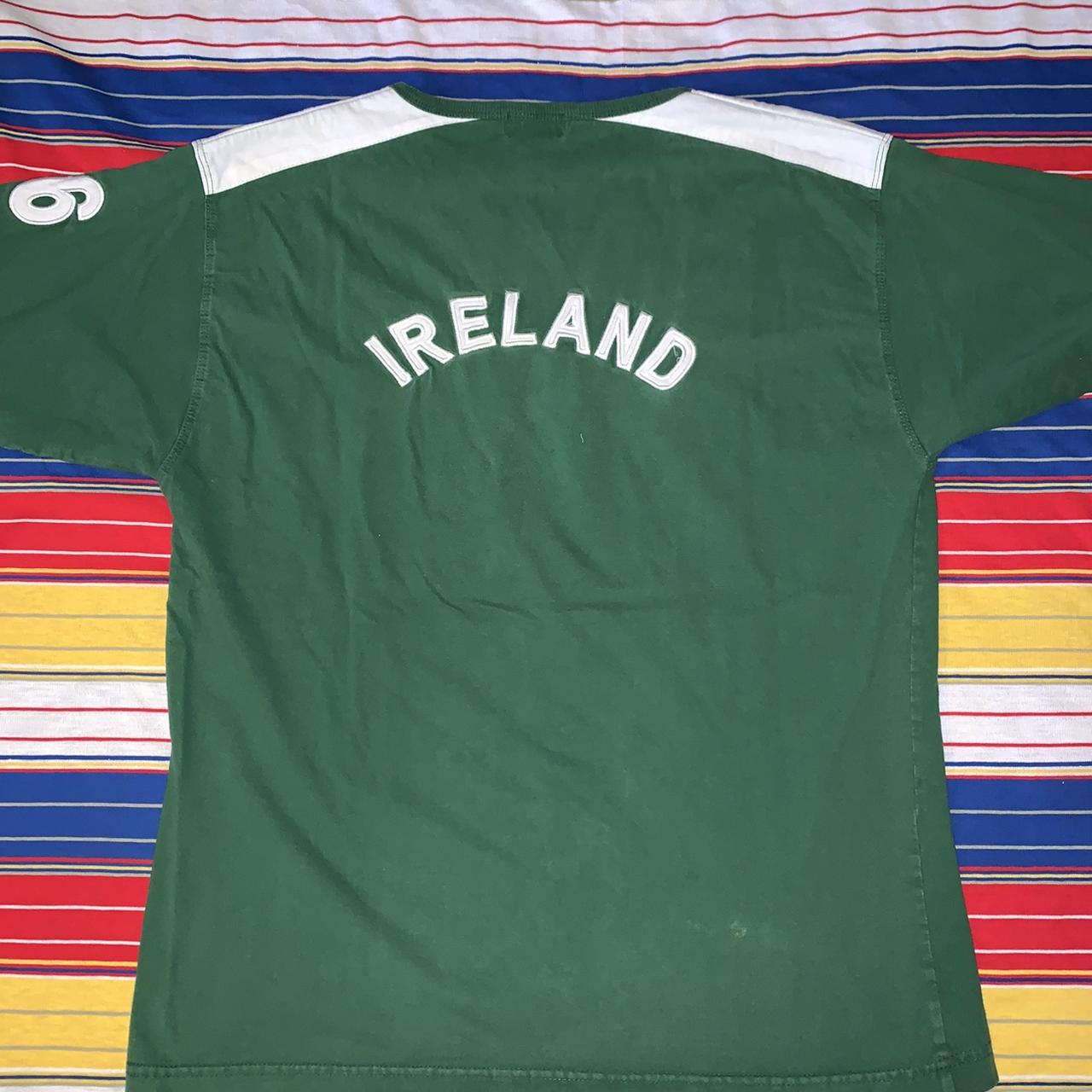 Black Ireland Soccer jersey Size large definitely - Depop