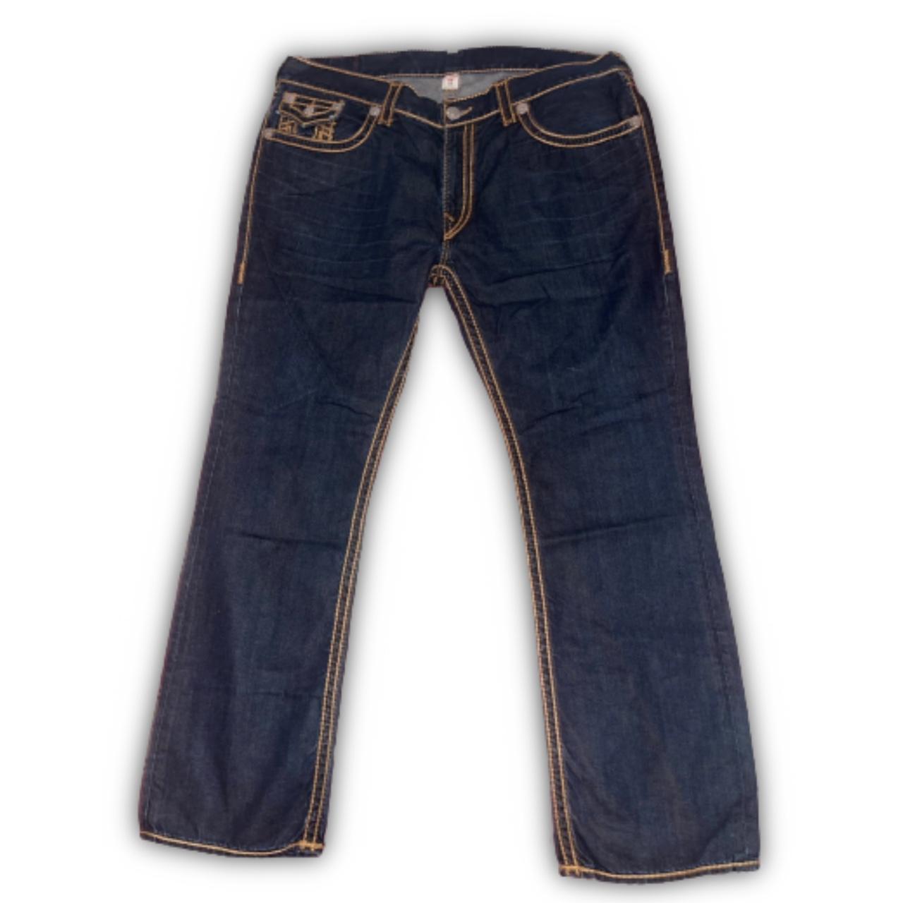 ROPE STITCH TRUE RELIGION JEANS !!! SIZE 42x34... Depop